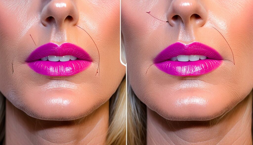 best areas to inject botox for lip flip